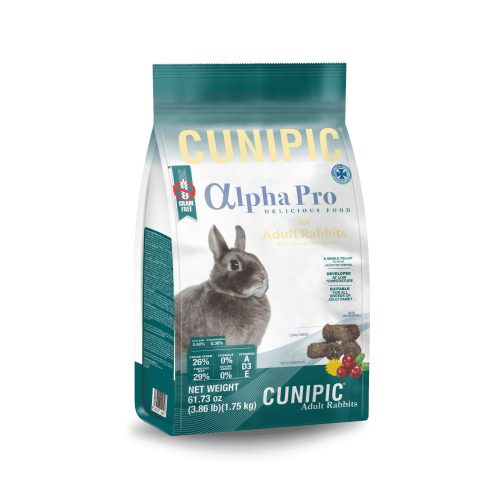 Cunipic Alpha Pro adult nyúl eledel 1,75 kg